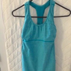 Lululemon Athletica tank top with built in bra